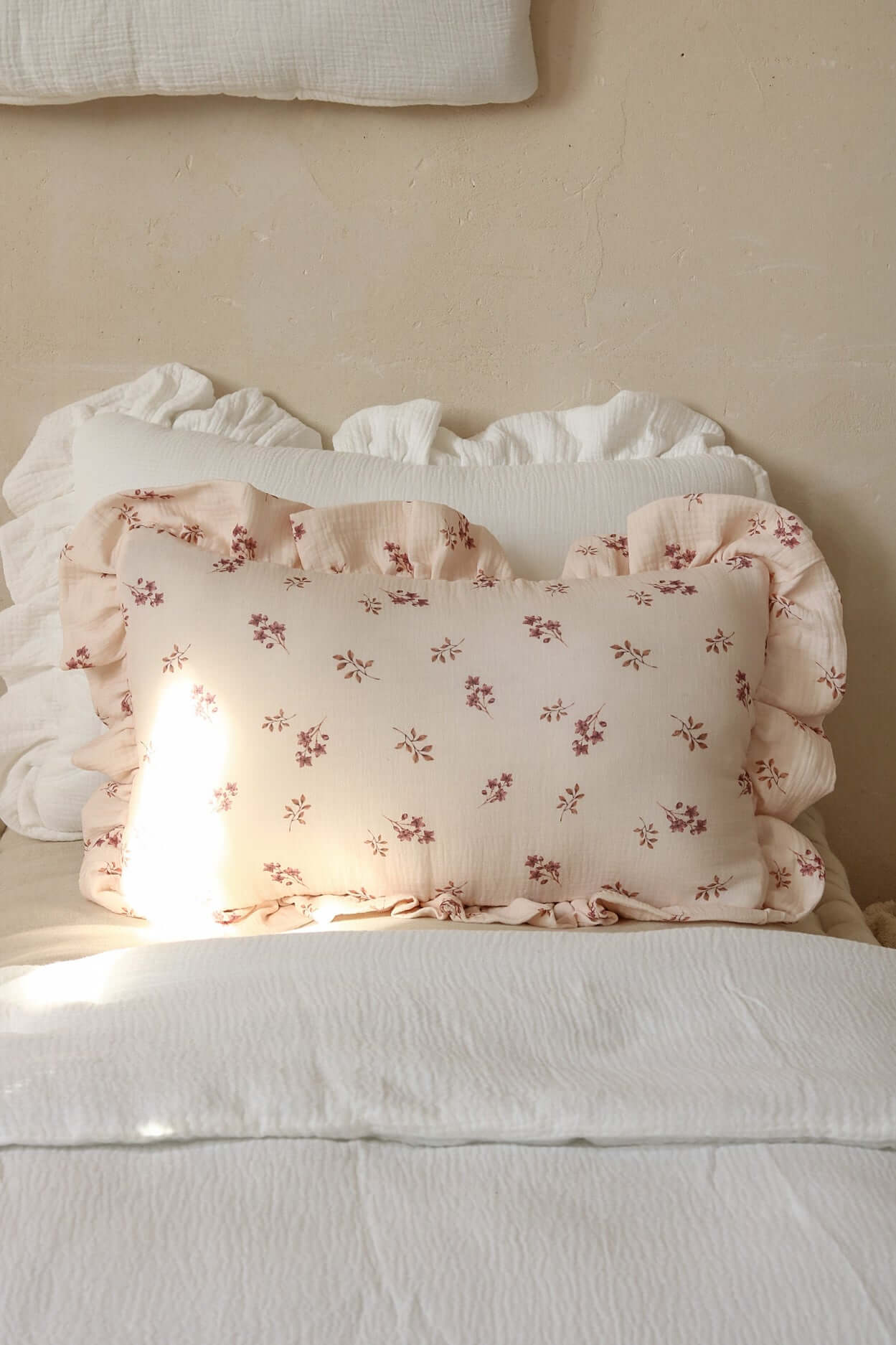 Little pink flowers - pillow
