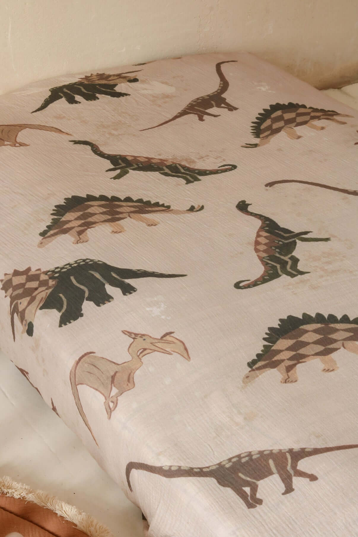 Retro Dinos - Fitted Sheet