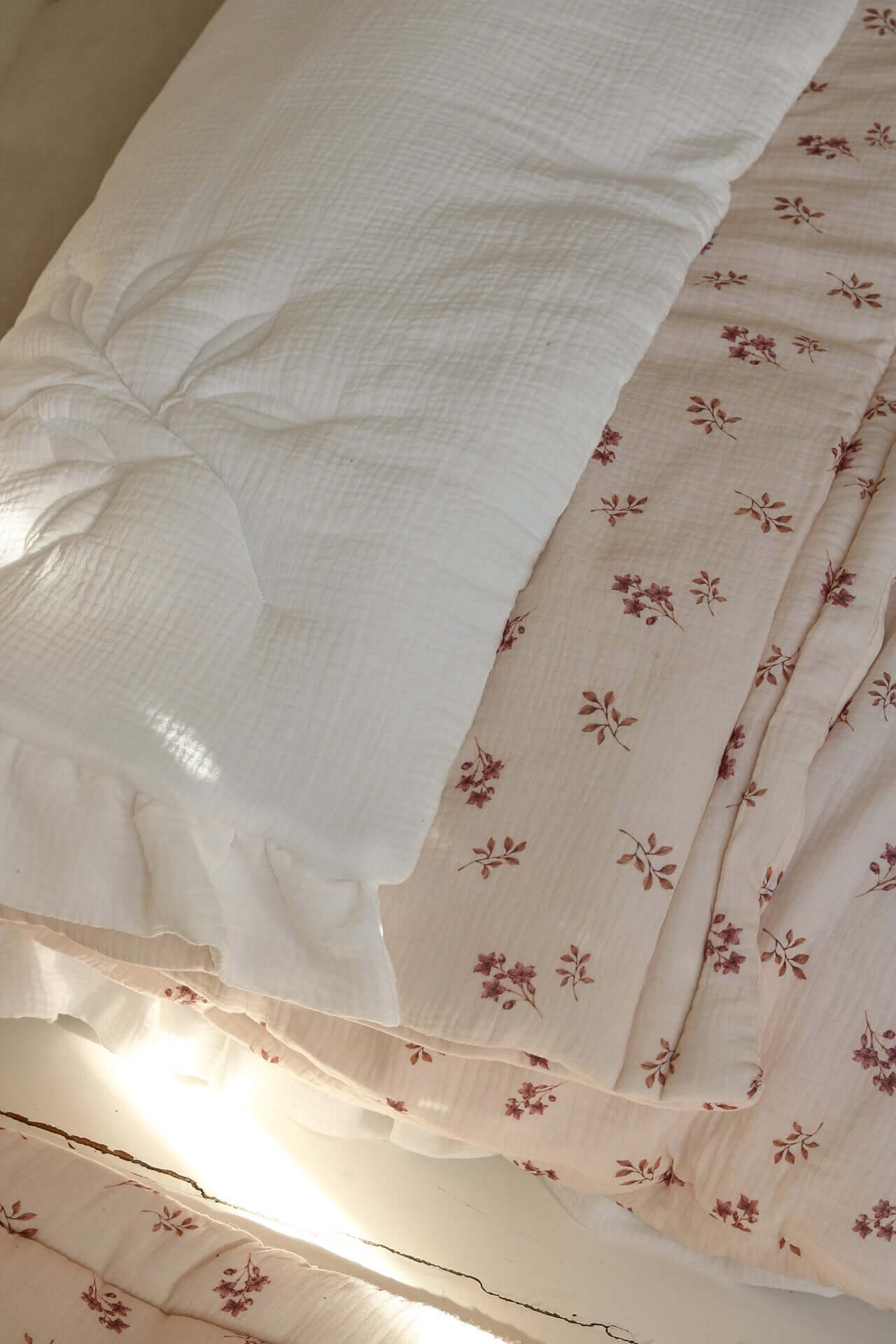 Little Pink Flowers – Kids Quilt