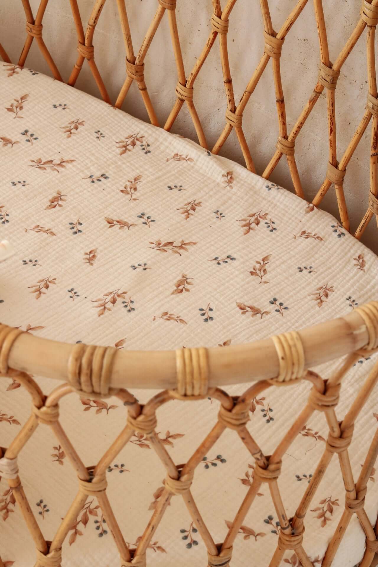 Small leaves - Fitted Sheet