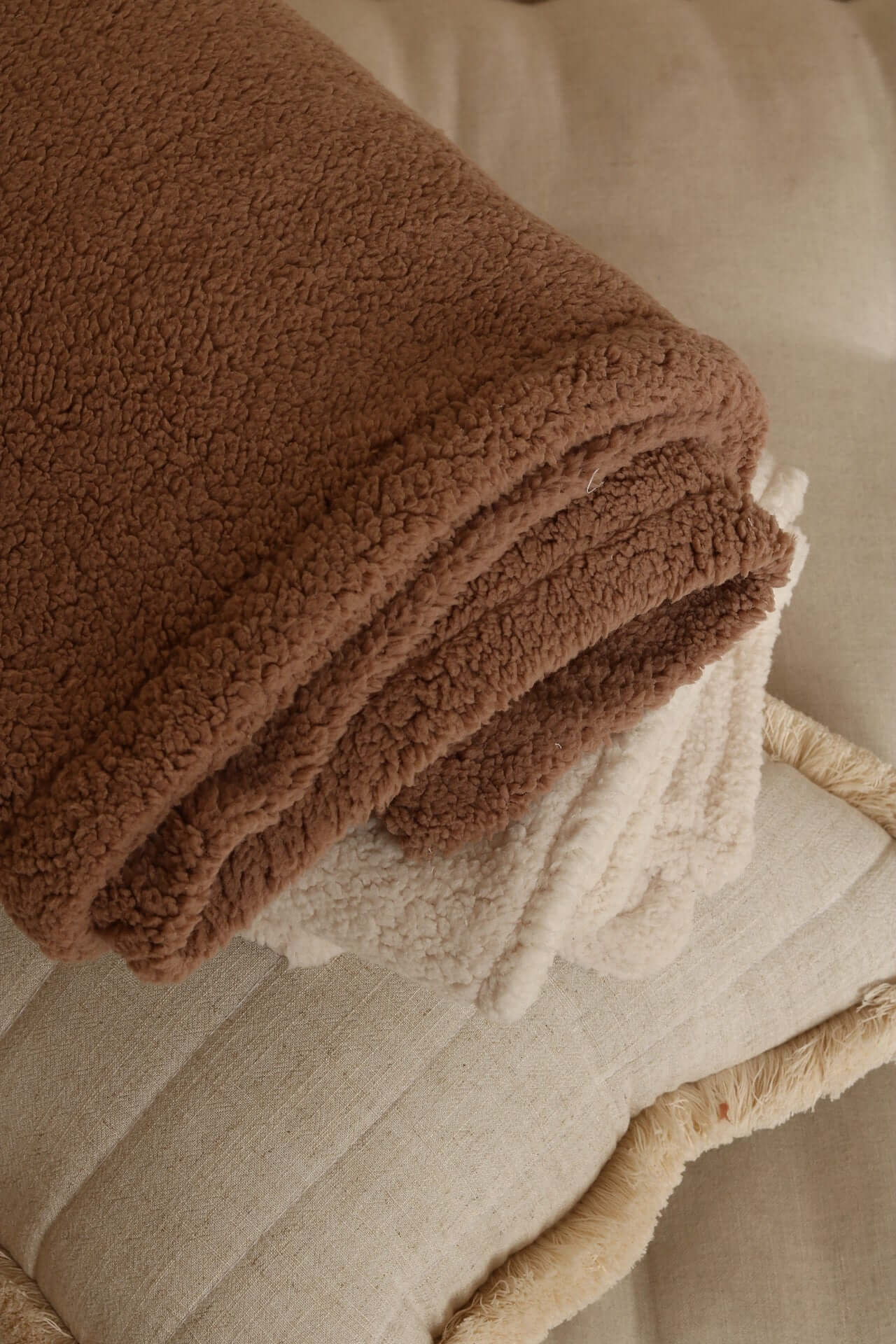 Teddy Brown Blanket – Soft Baby Blanket