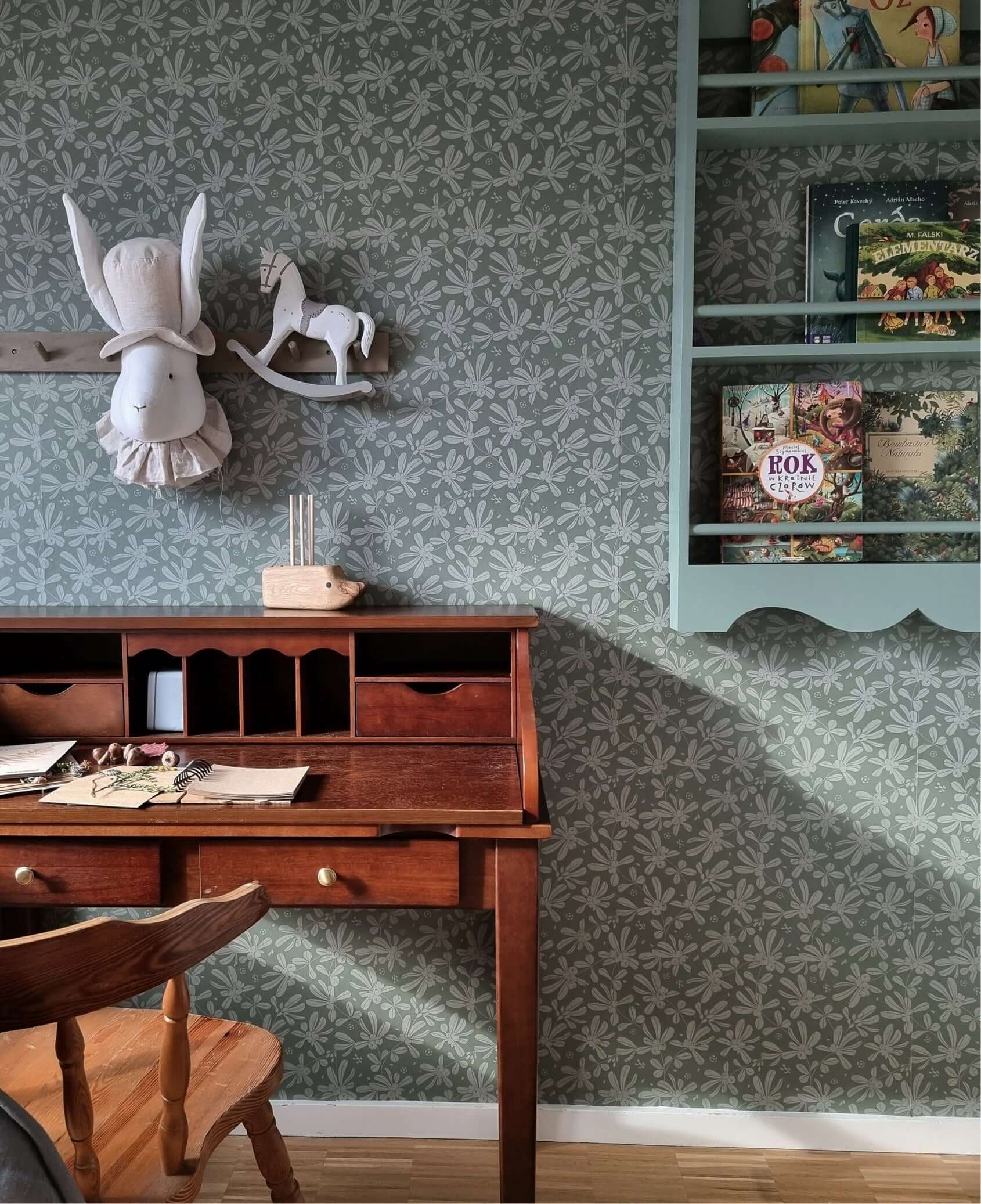 Green Barberries β Botanical Wallpaper