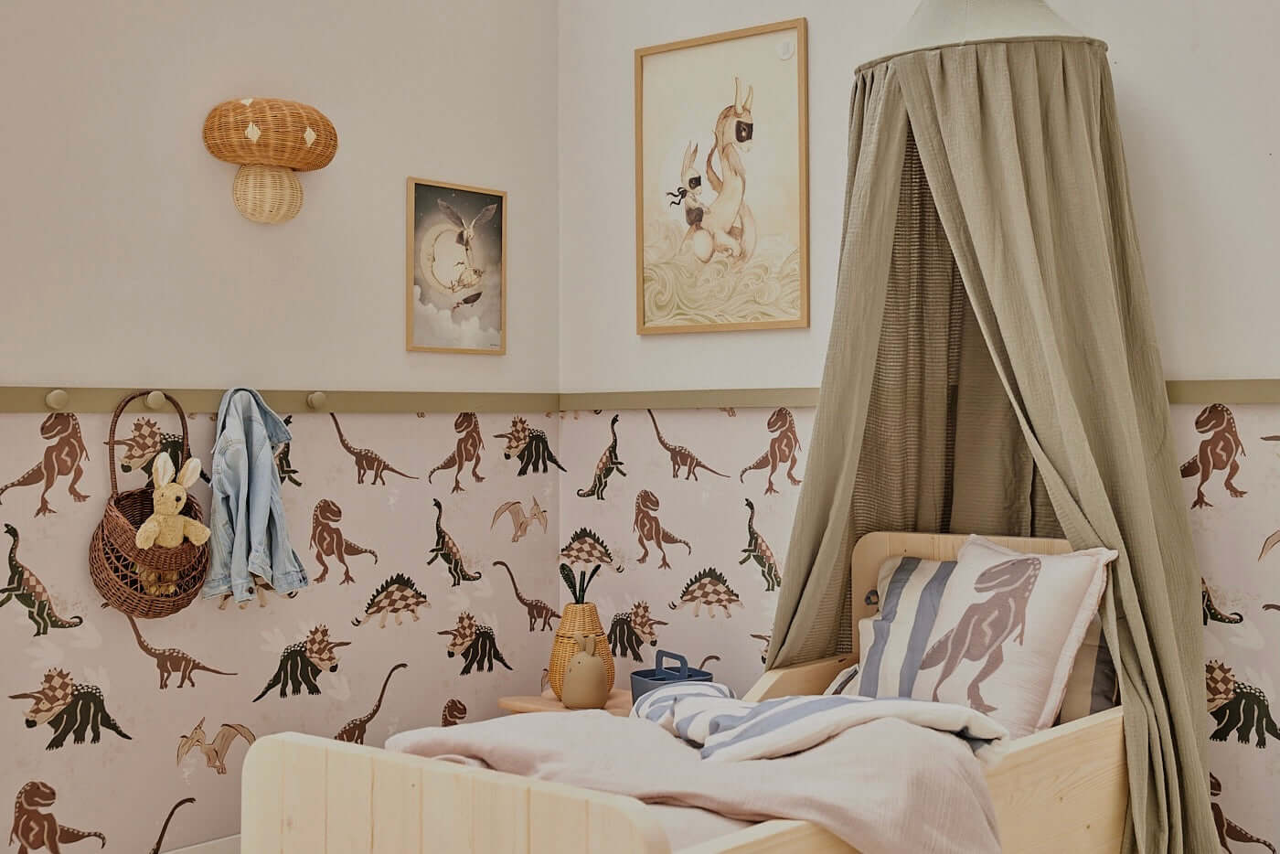 Sage Green – Muslin Canopy