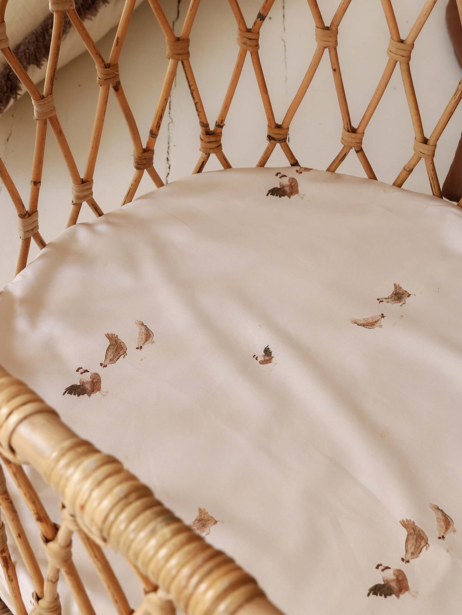 Retro Hens - Fitted Sheet