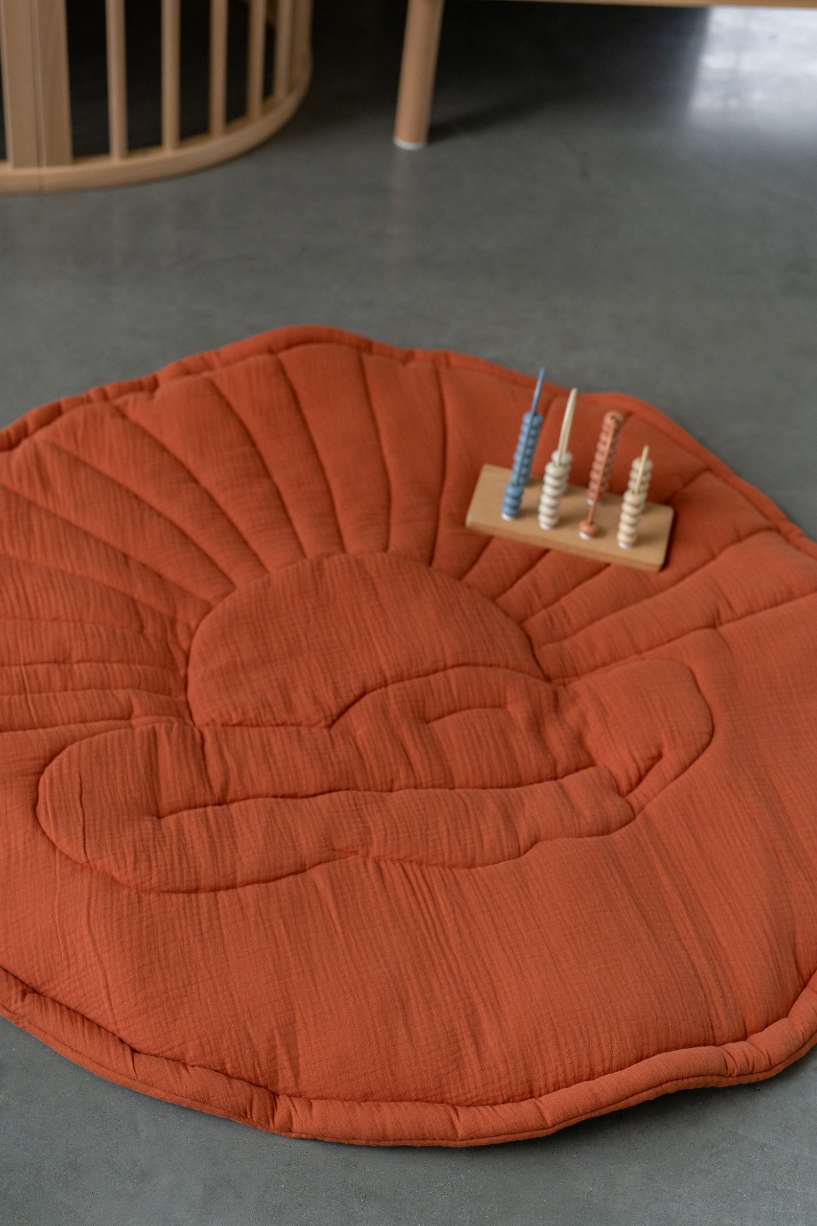 Rusty sunset - baby play mat