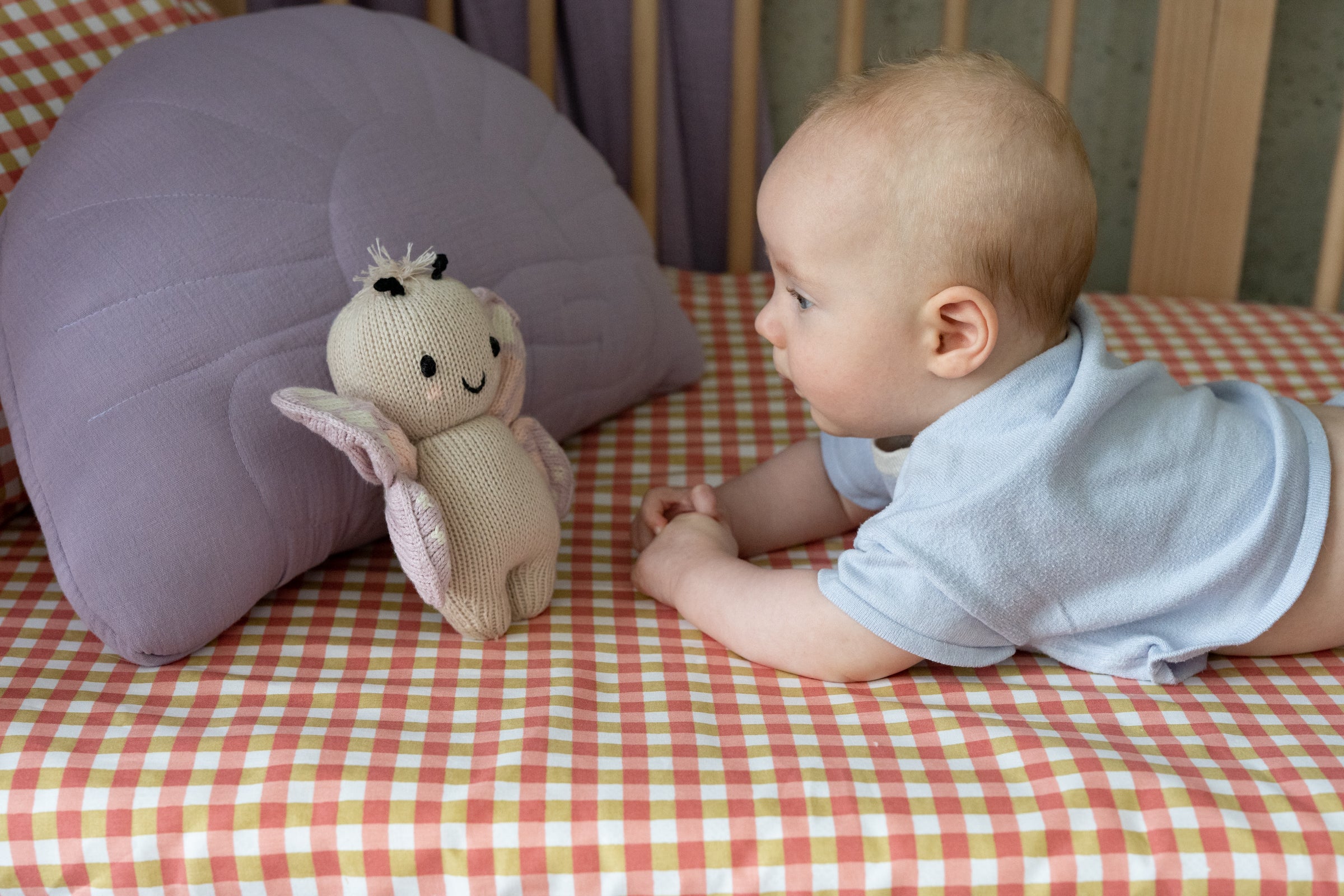 Lavender Bliss - sun muslin pillow