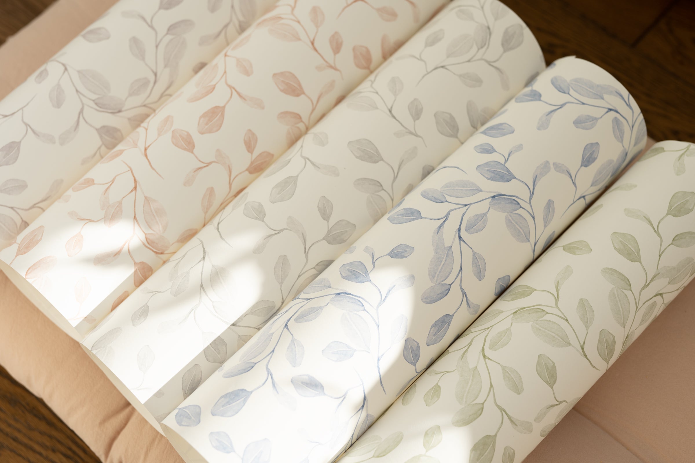 Eucalyptus Whimsy - jeans wallpaper