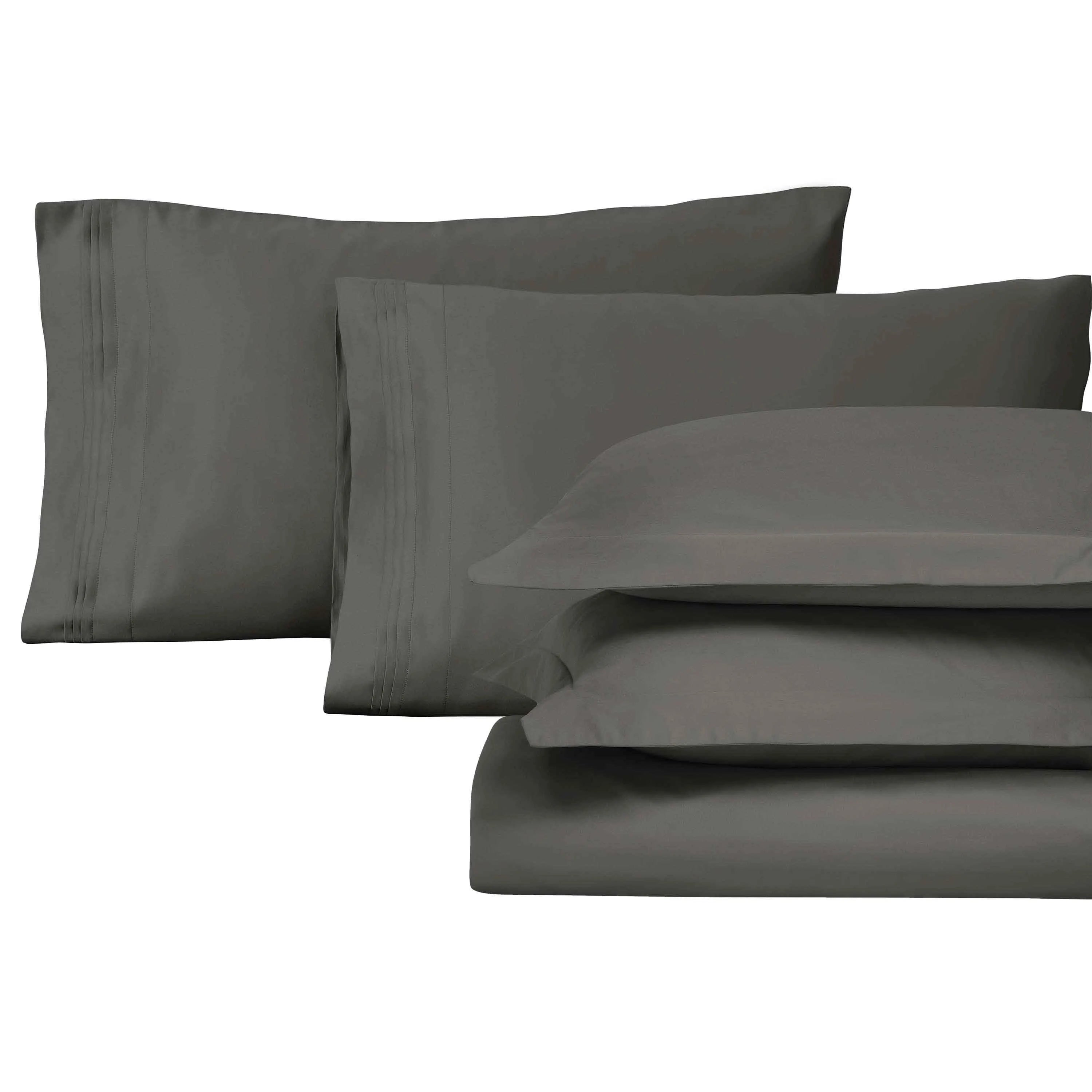 1000TCECDuvetwithpillowcaseset-Gray