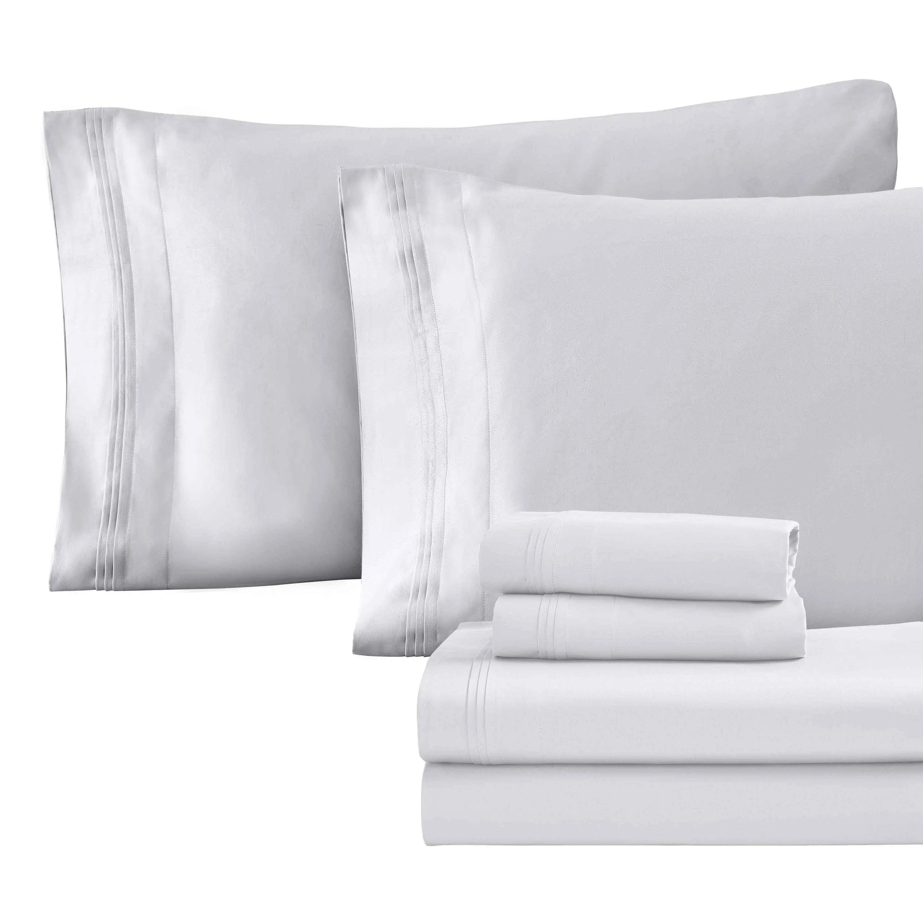 Decorative-stitched Egyptian Cotton Sheet Bundle