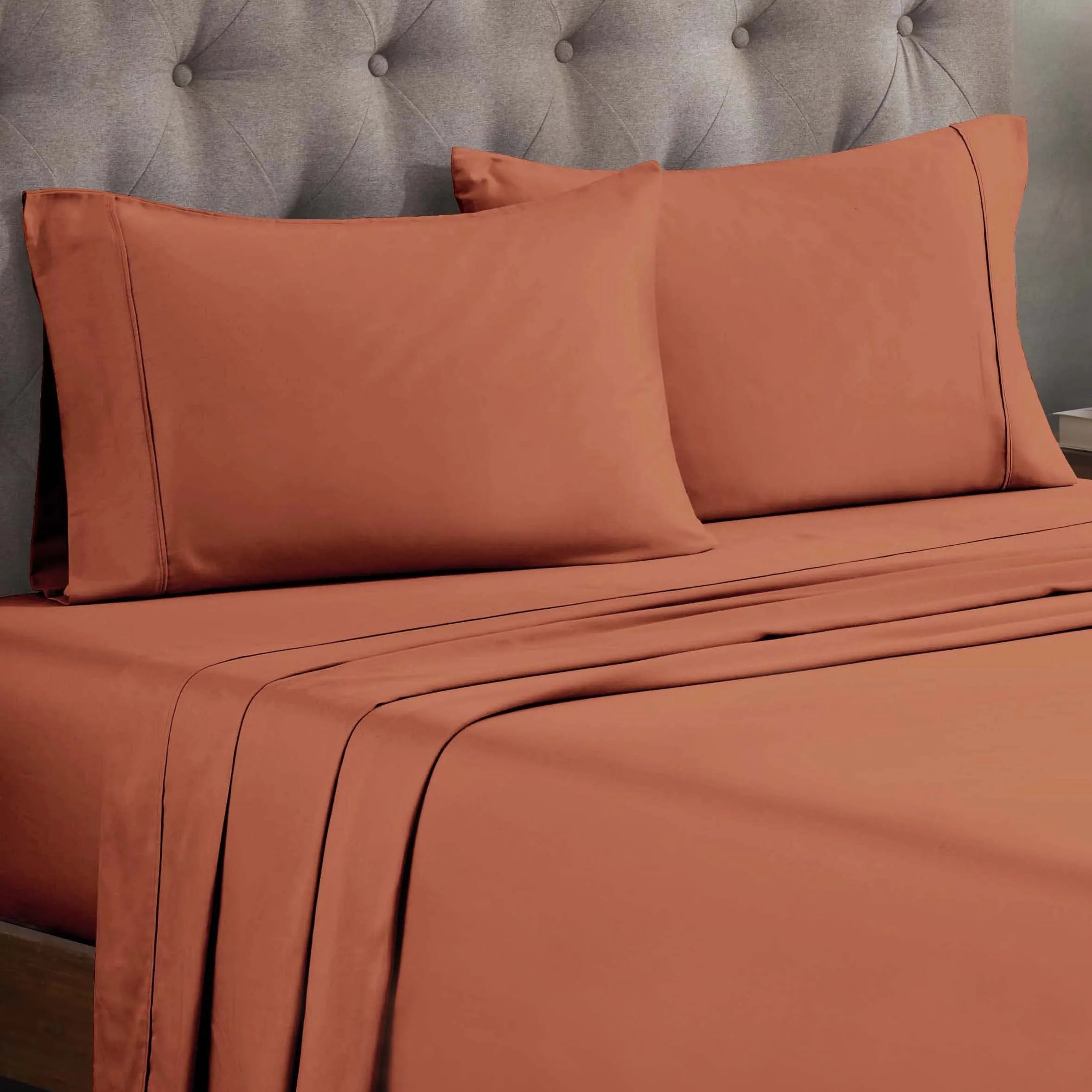Clean-stitched Egyptian Cotton Bed Sheet Set