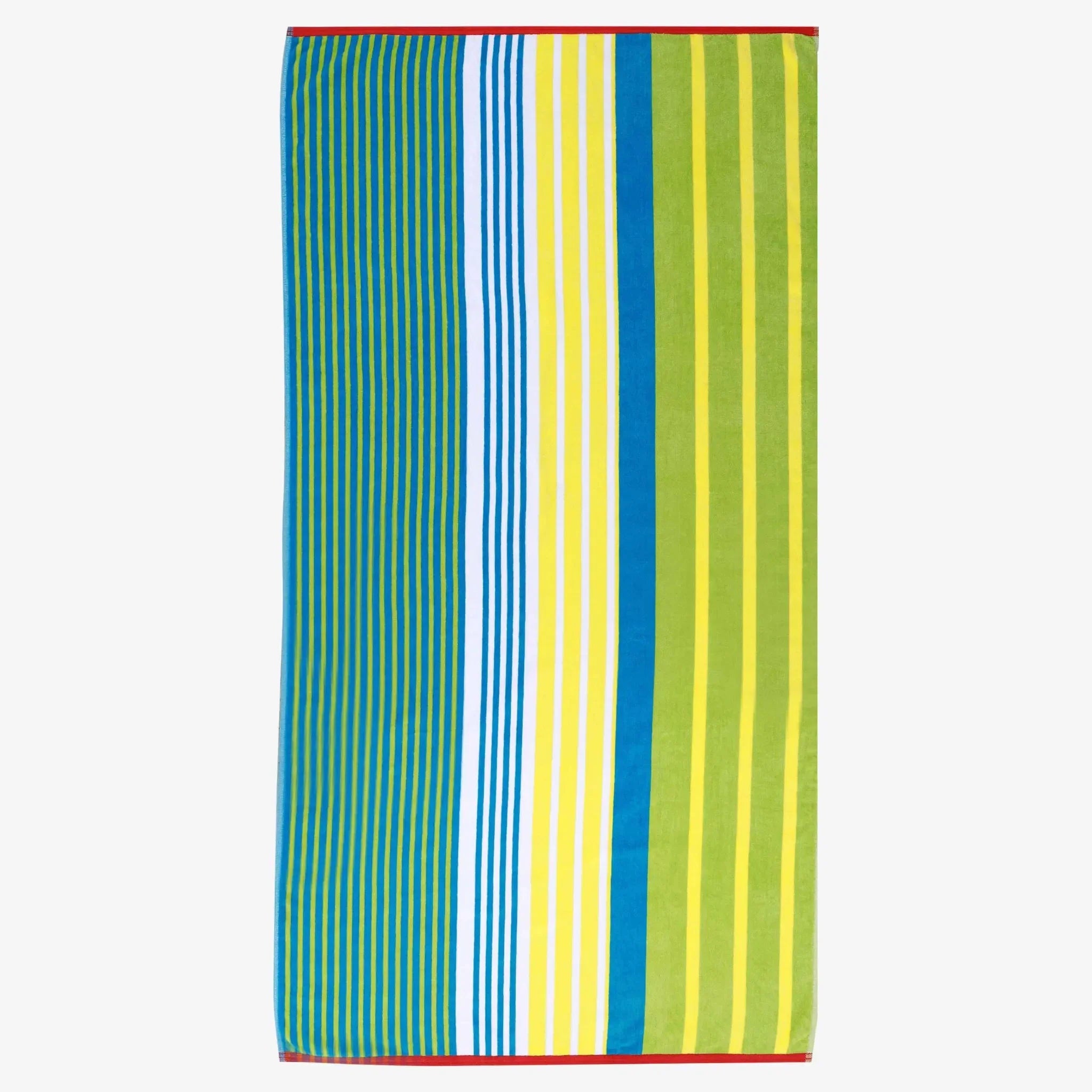 Striped Dual-texture Beach Towel