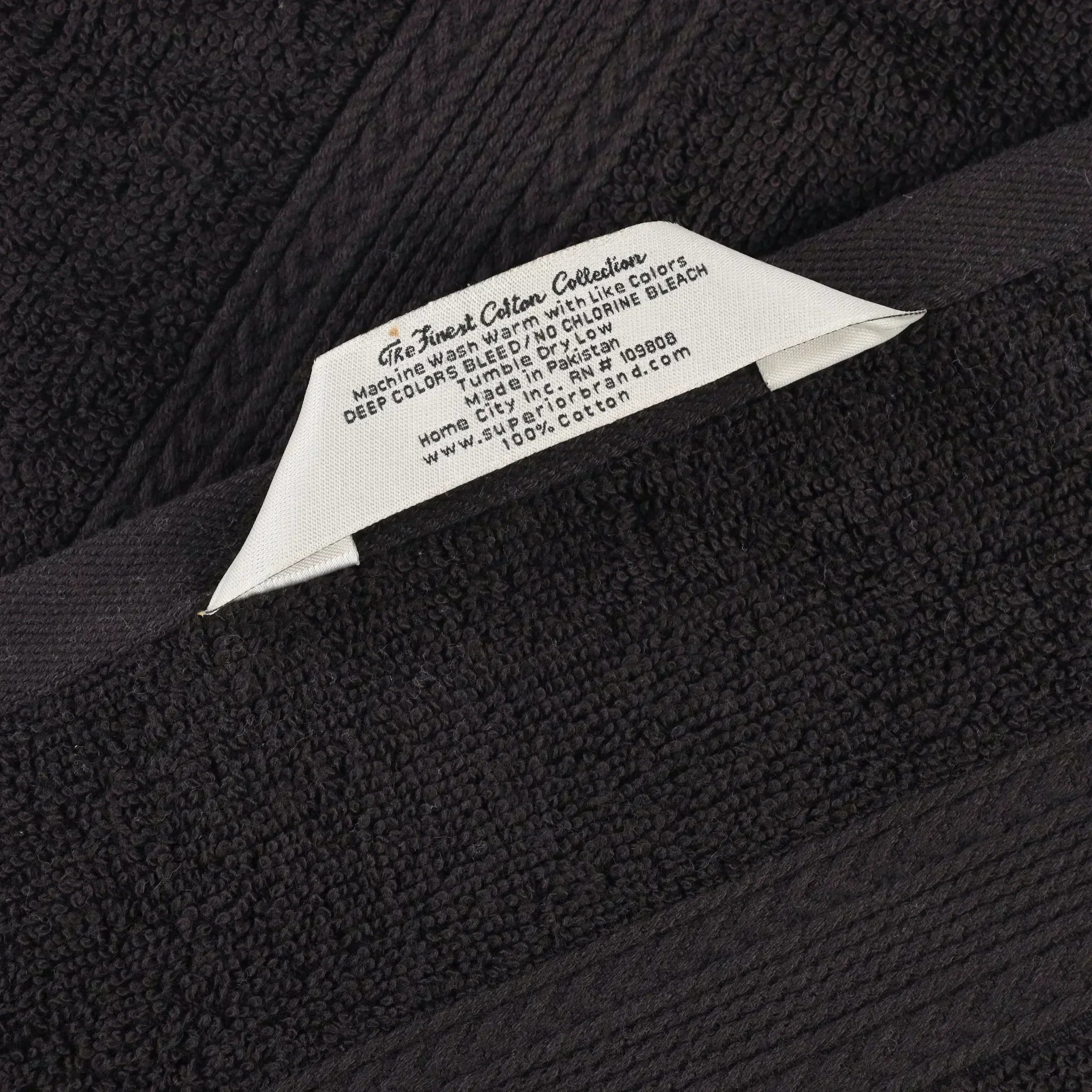 Geometric-textured Ringspun Cotton Towel Set