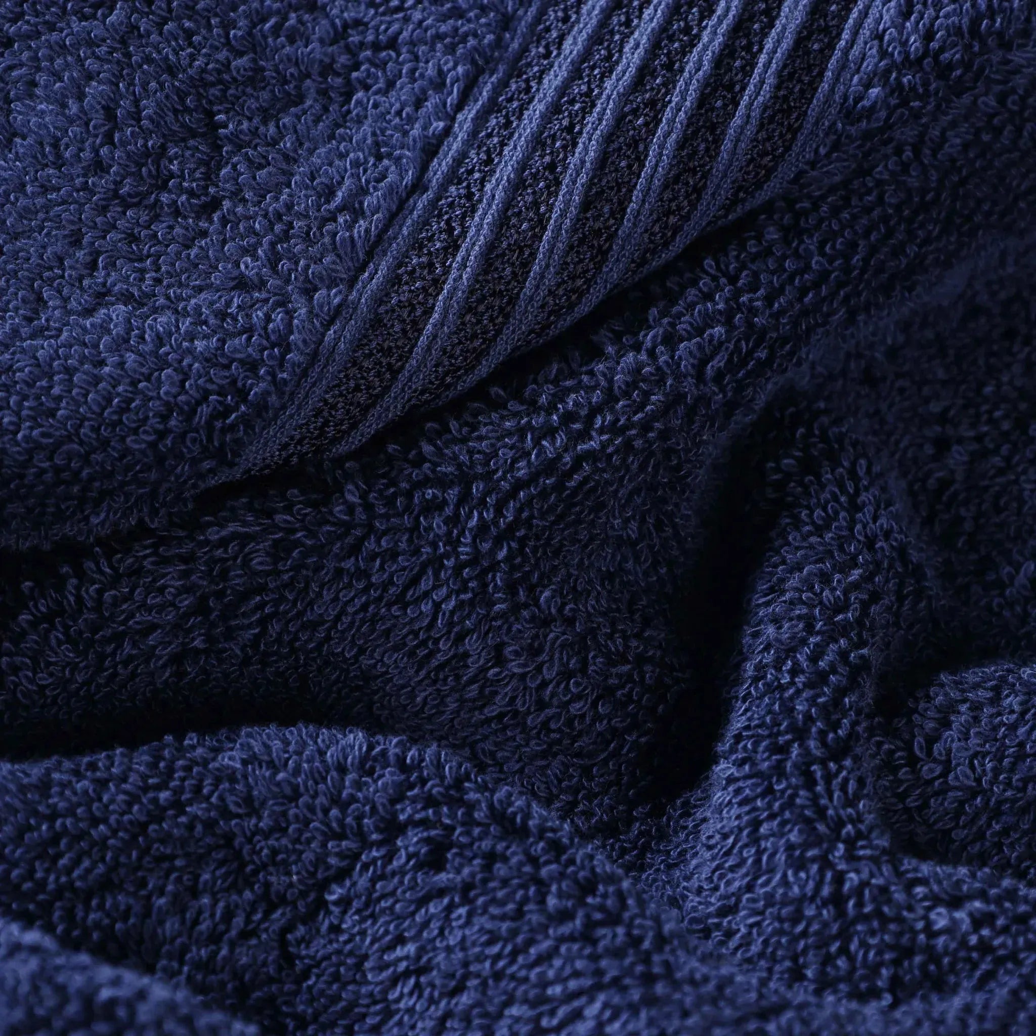 Decorative-striped Egyptian Cotton Bath Towel Set of 4