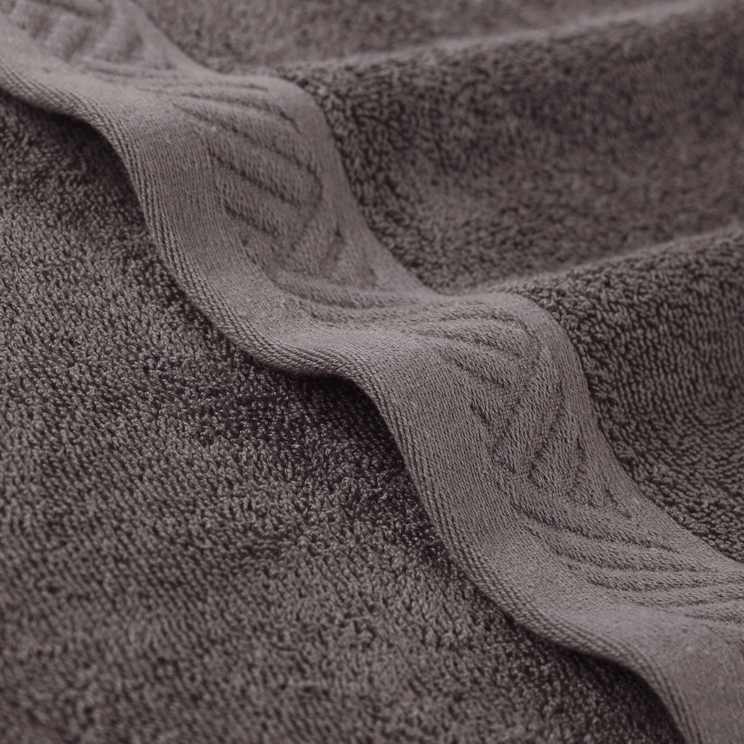 Embossed-border Egyptian Cotton Towel Set