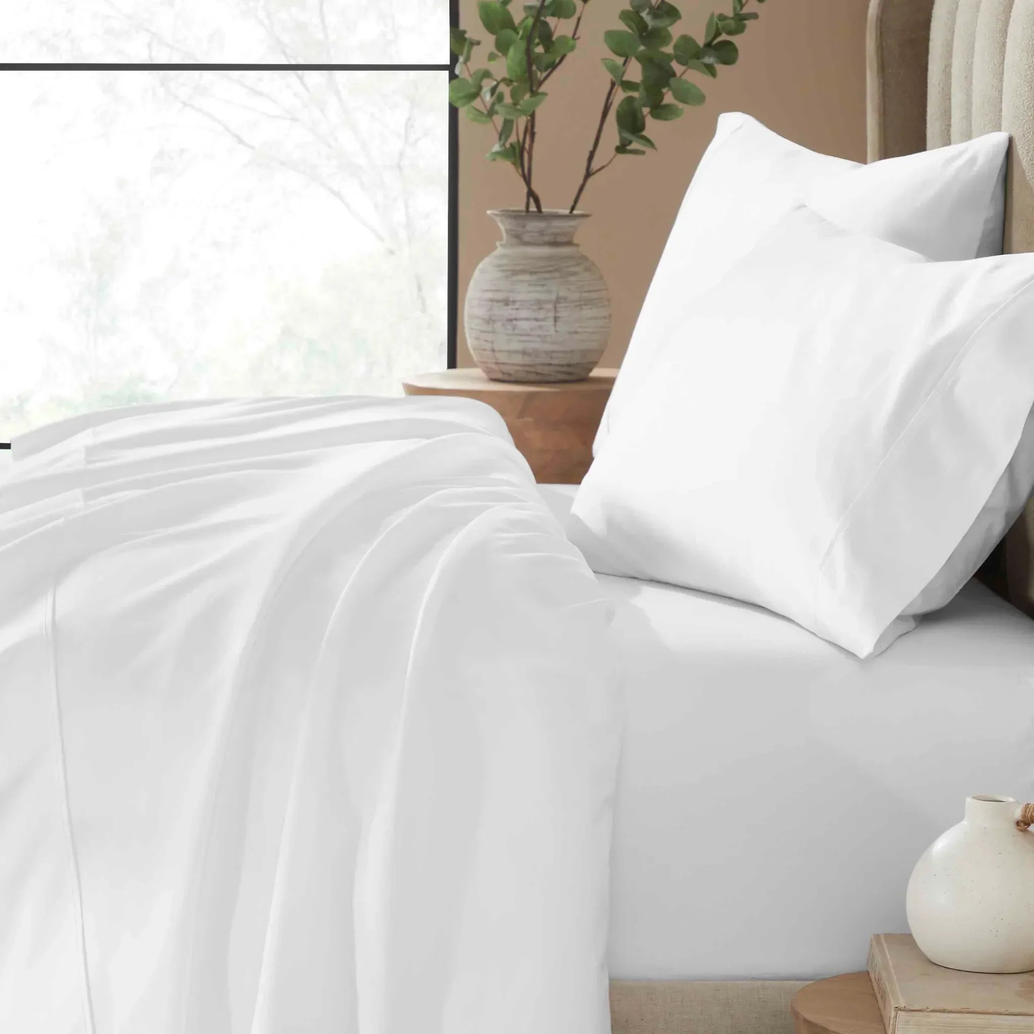 PavoCottonSheetSetLS2-White