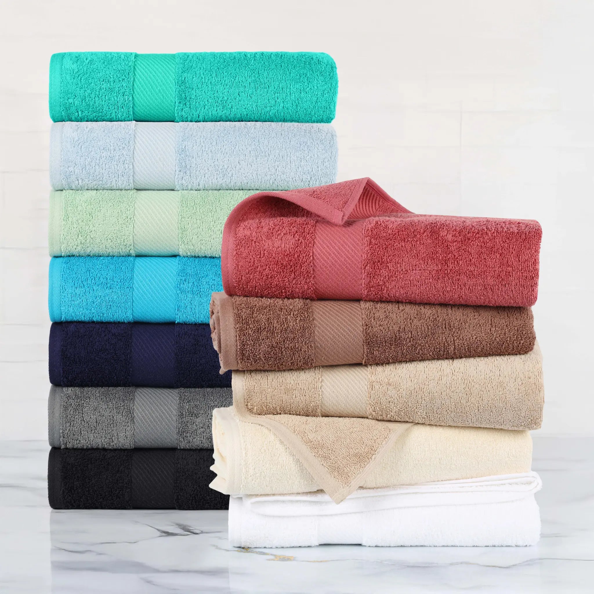 Dobby-border Egyptian Cotton Towel Set