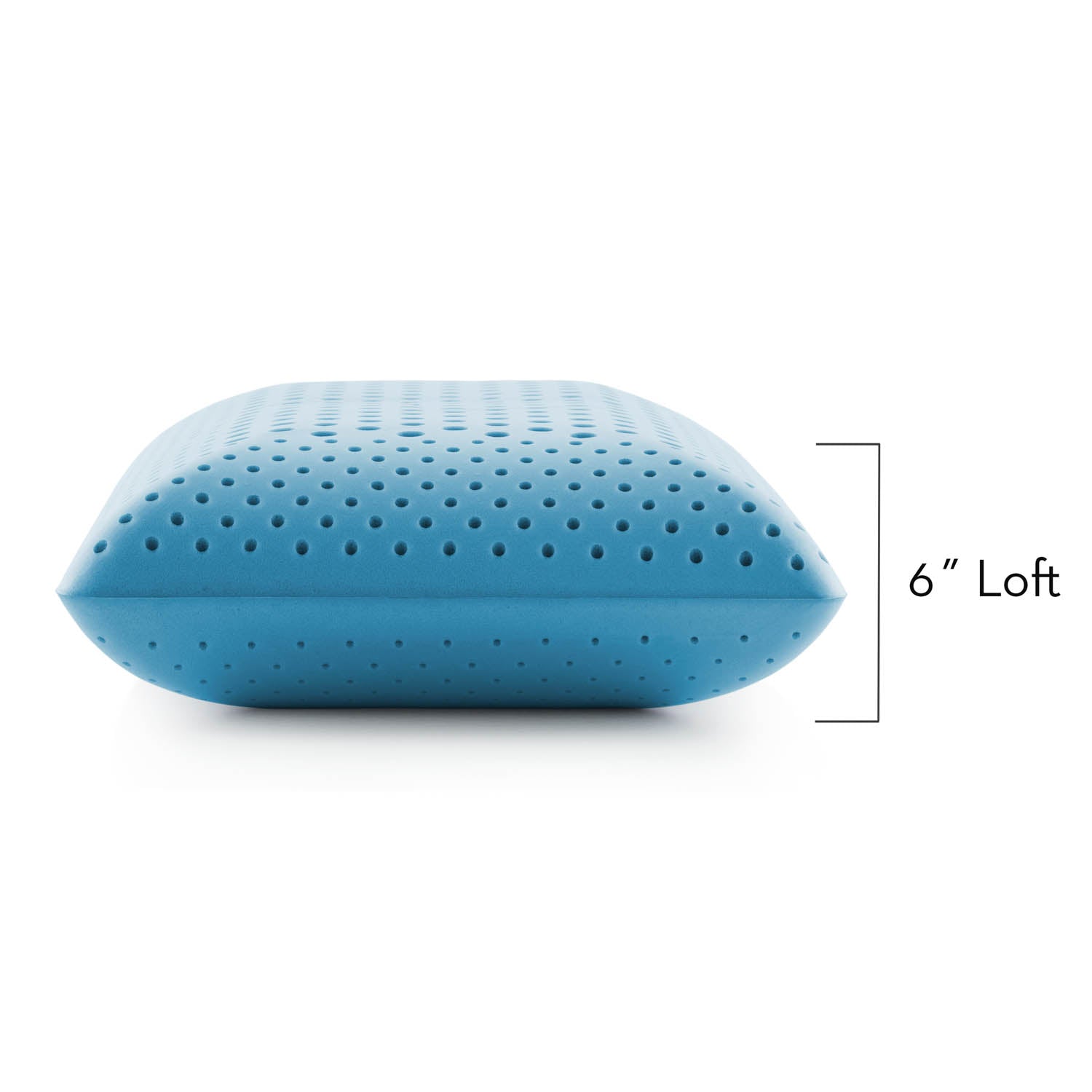 Geometric-cover Zoned Cooling Gel Memory Foam Sleep Pillow