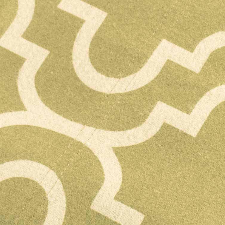 Geometric-patterned Cotton Bed Sheet Set