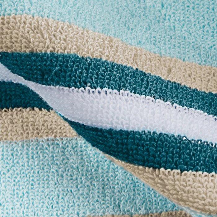 Striped Terrycloth Bath Towel Set