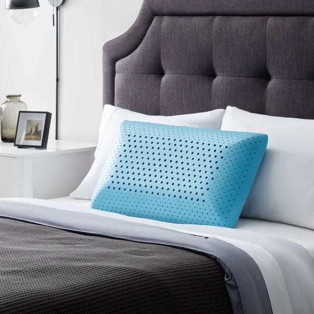 Perforated-contoured Memory Foam Sleep Pillow