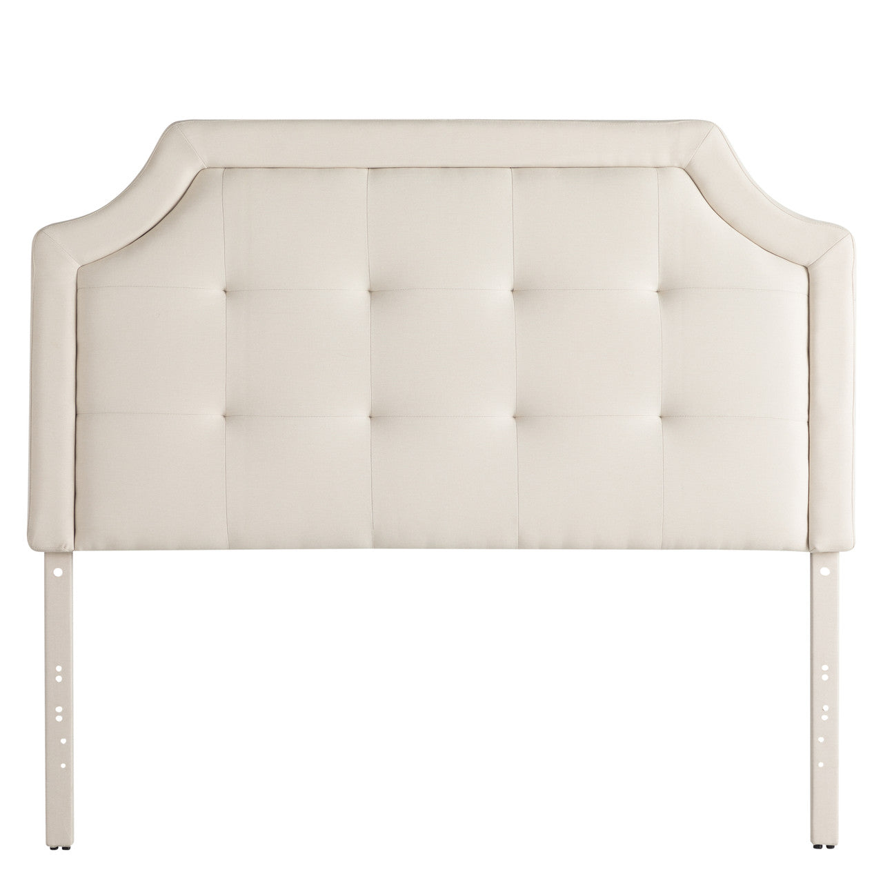 Textured Tufted Upholstered Headboard
