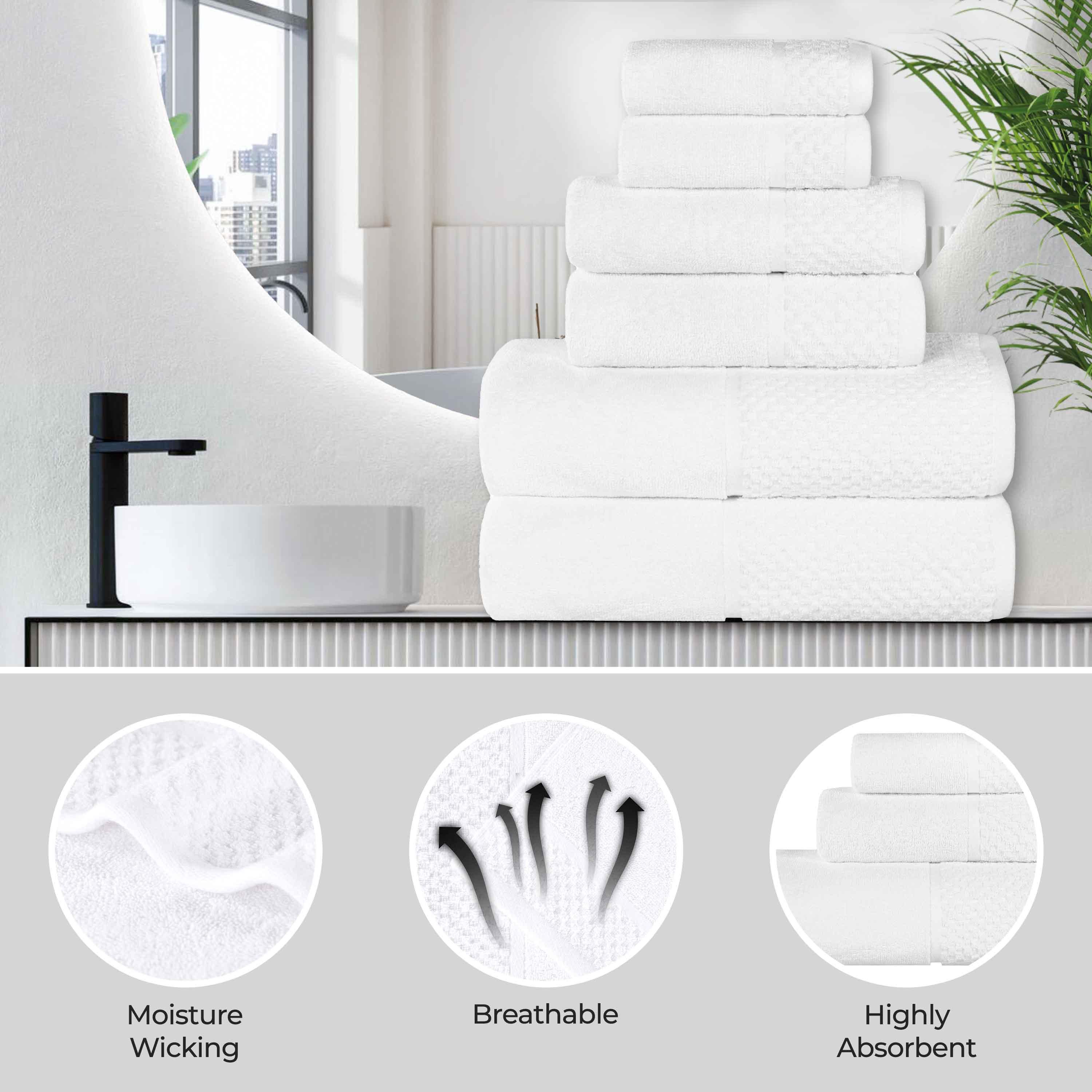 Two-tone Jacquard Cotton Towel Set