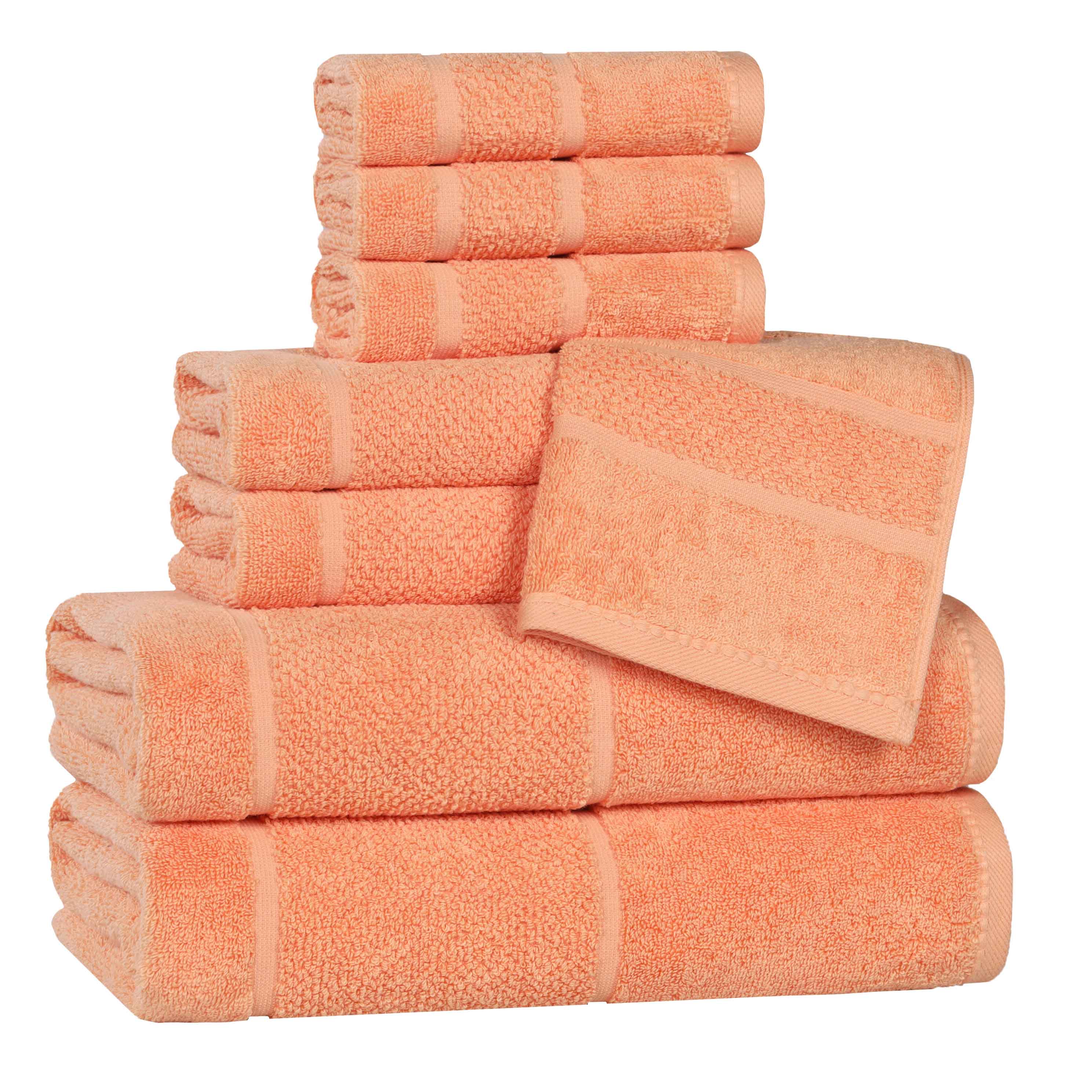 mile-smart-twist-cotton-medium-soft-thick-border-8-piece-towel-set-towel-set-superior-2