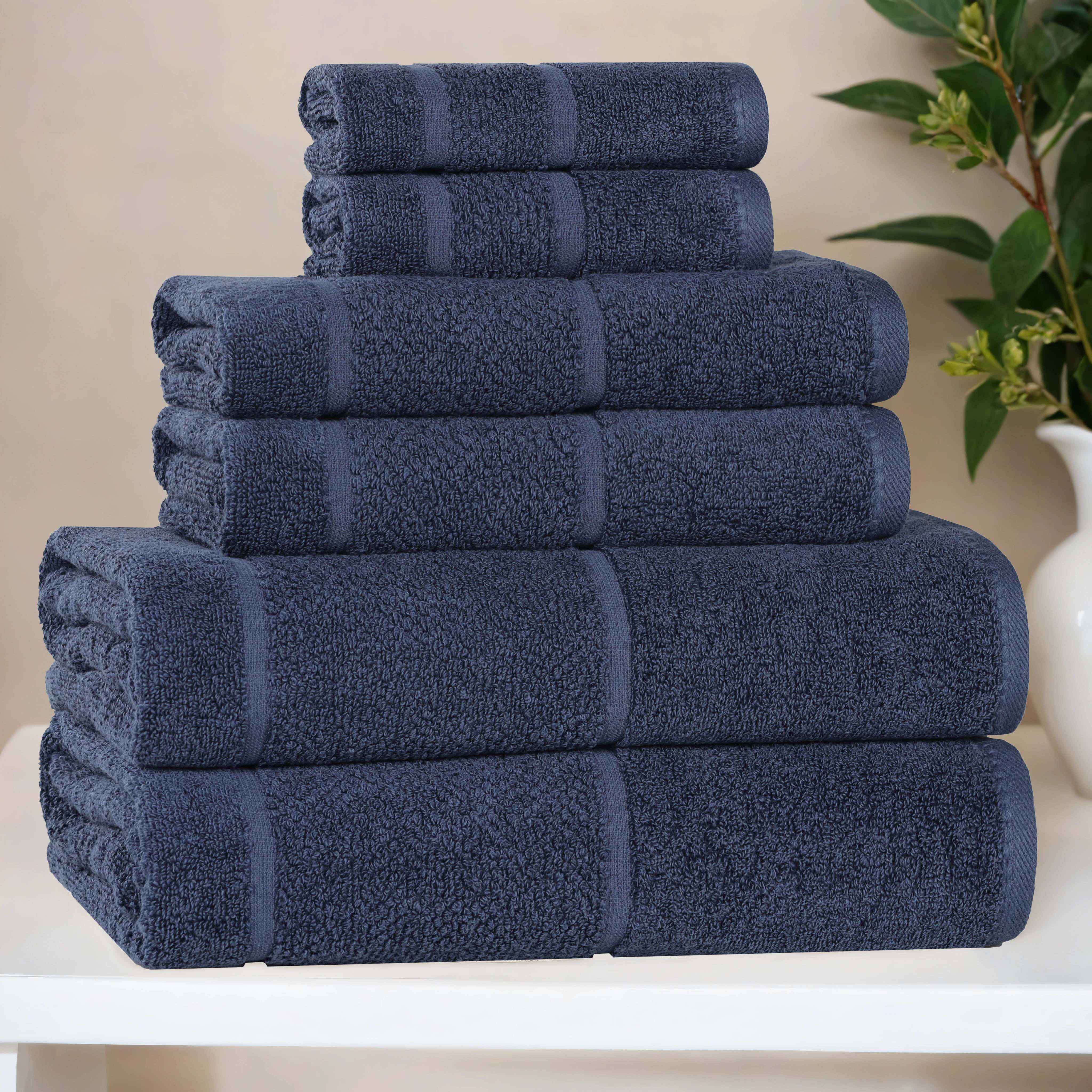 mile-smart-twist-cotton-solid-thick-border-6-piece-towel-set-towel-set-superior-1