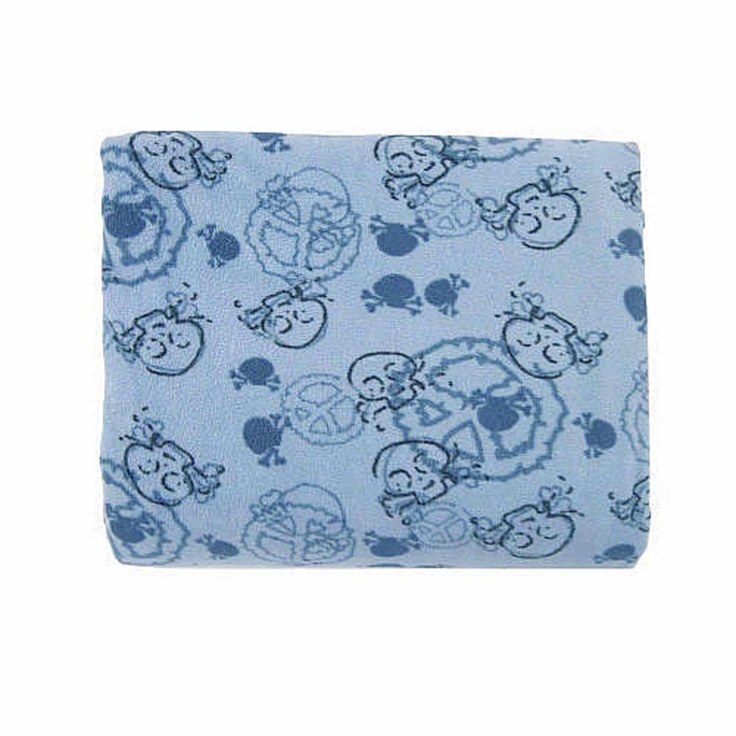 Whimsical Print Fleece Throw Blanket