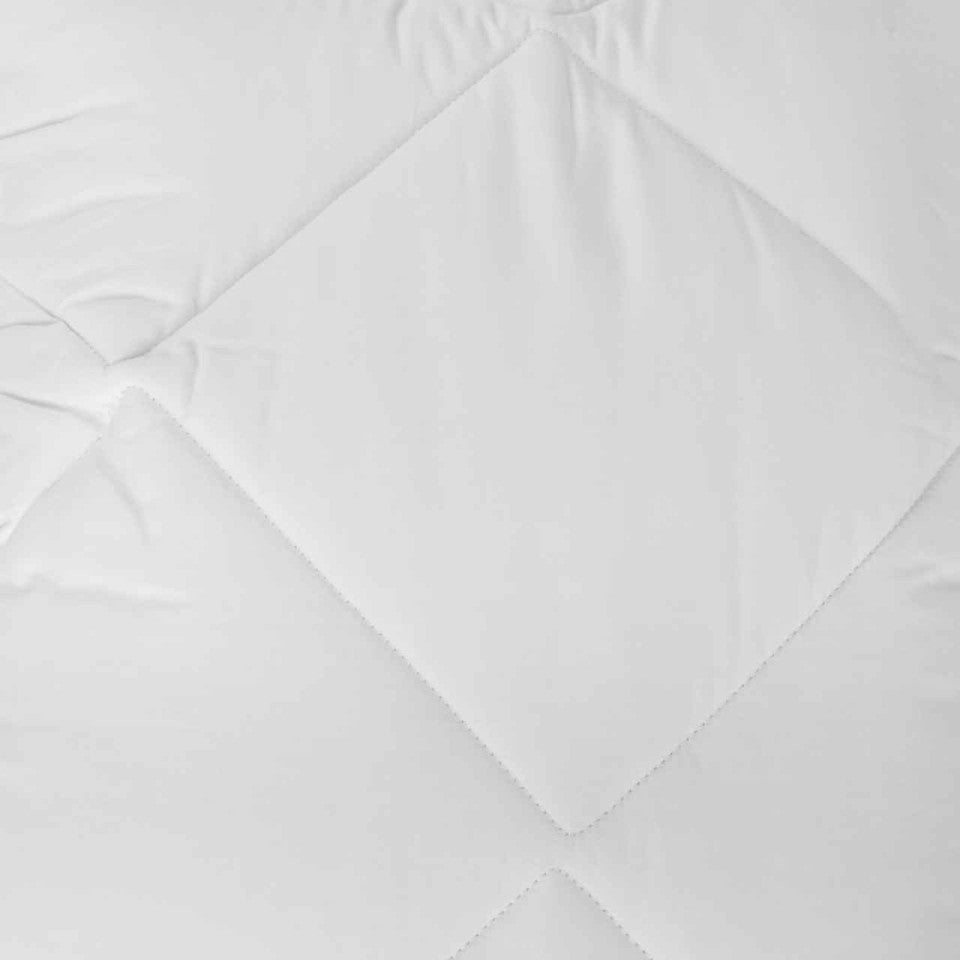 Geometric - quilted Plush Down Alternative Mattress Pad