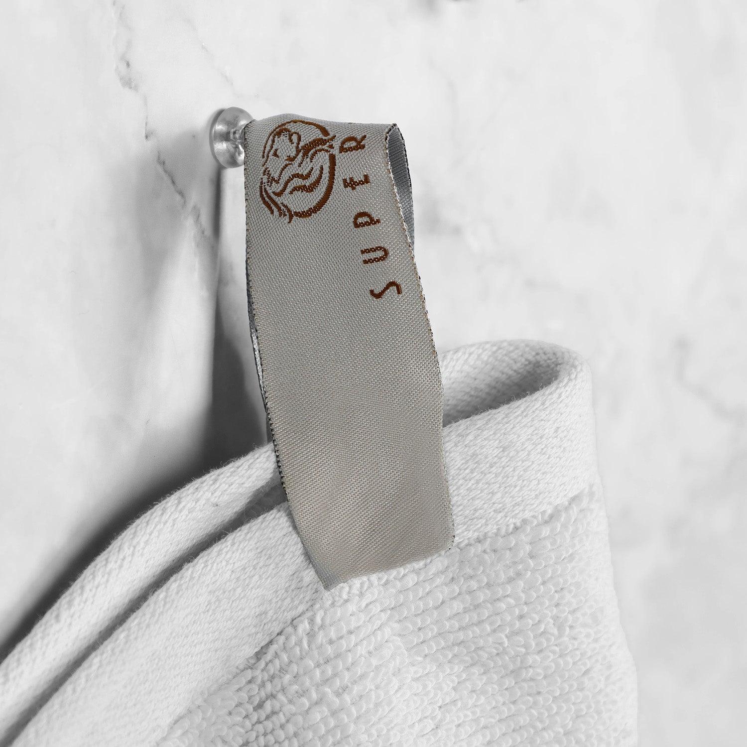 Banded Cotton Bath Sheet Set